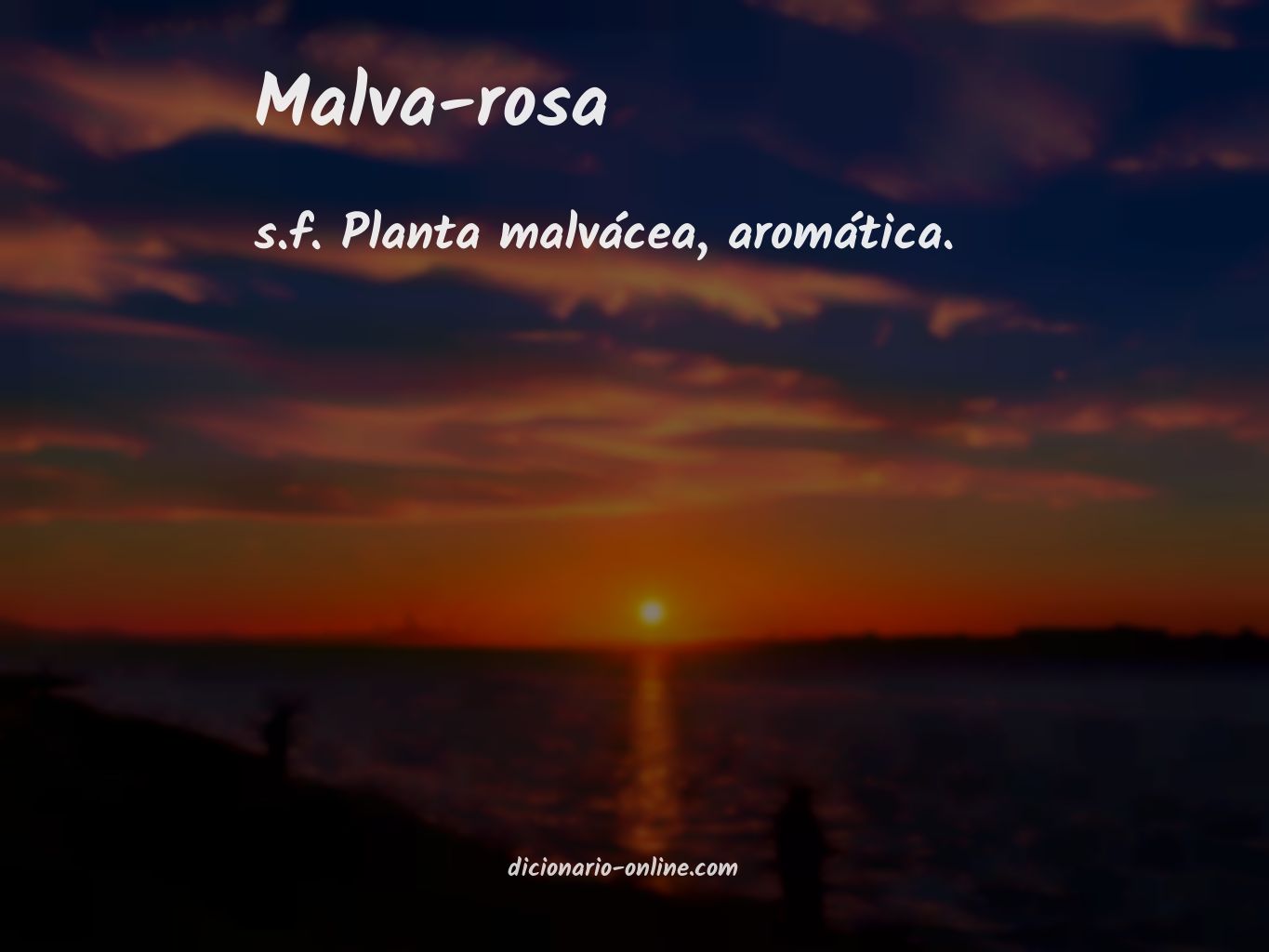 Significado de malva-rosa