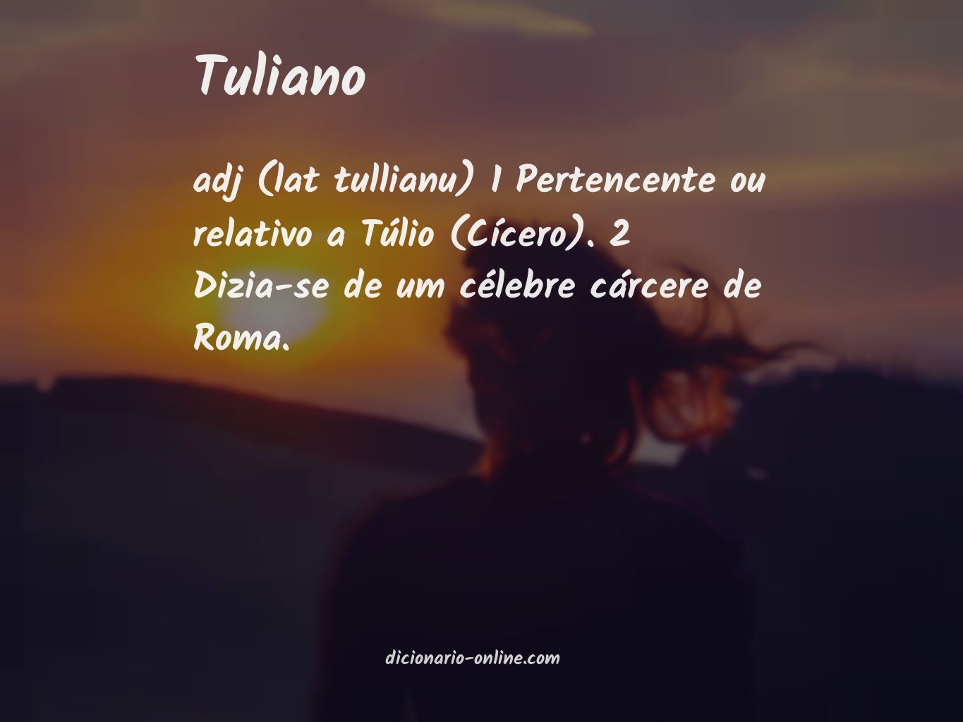 Significado de tuliano