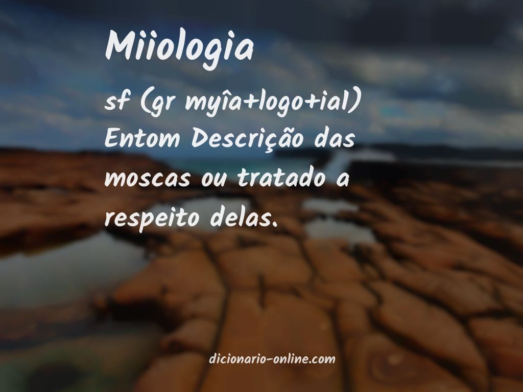 Significado de miiologia