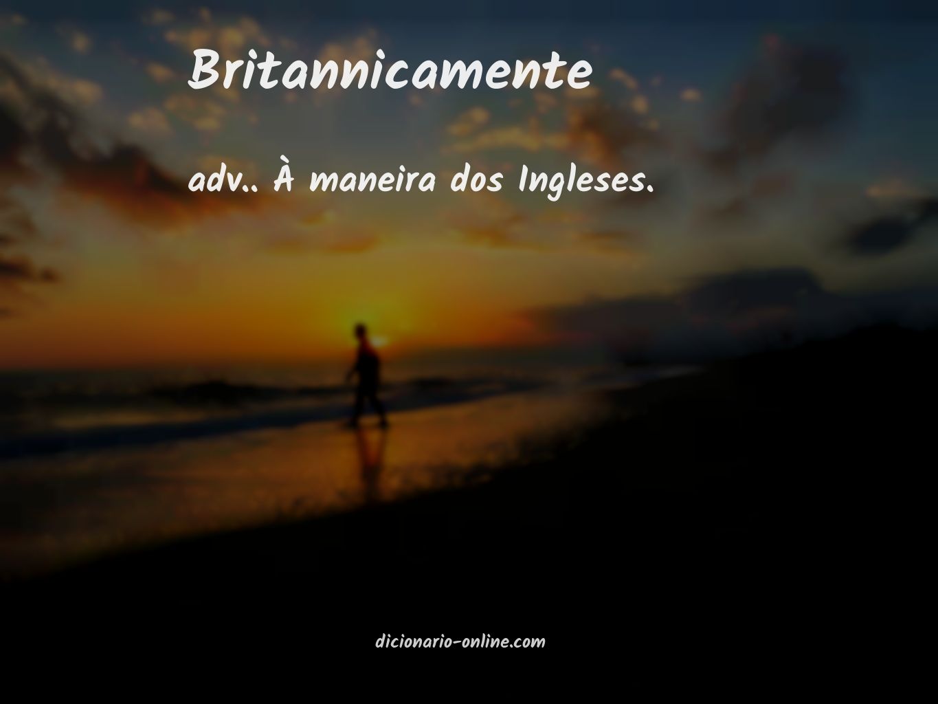 Significado de britannicamente