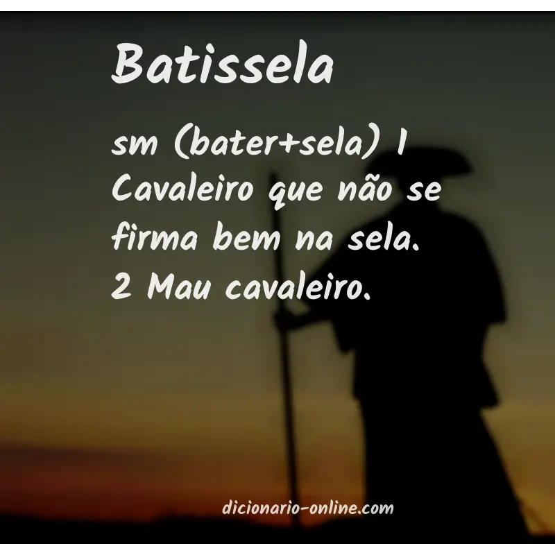 Significado de batissela