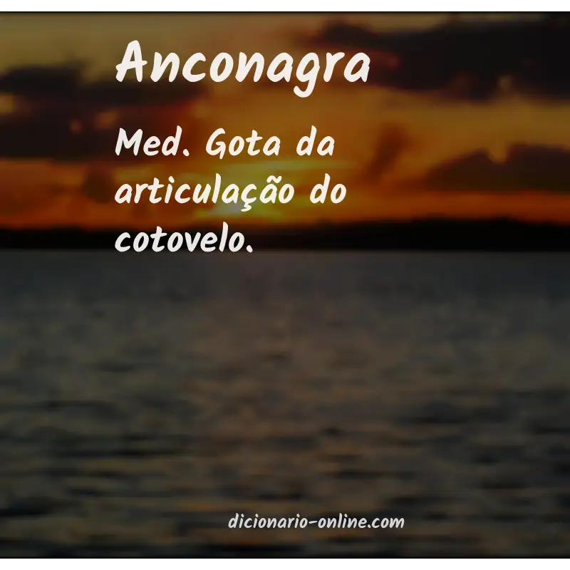 Significado de anconagra