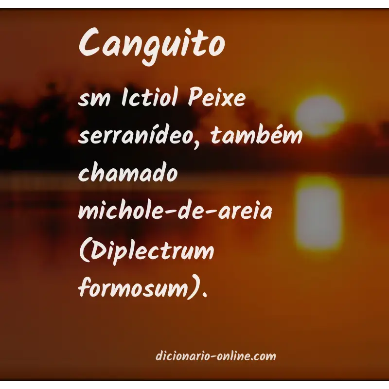 Significado de canguito