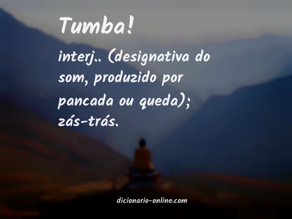 Significado de tumba!