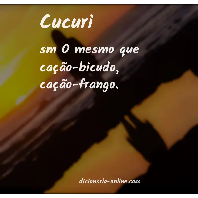 Significado de cucuri