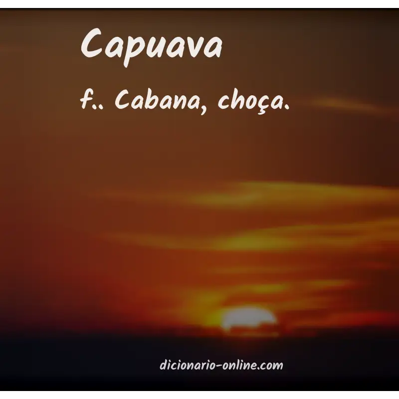 Significado de capuava