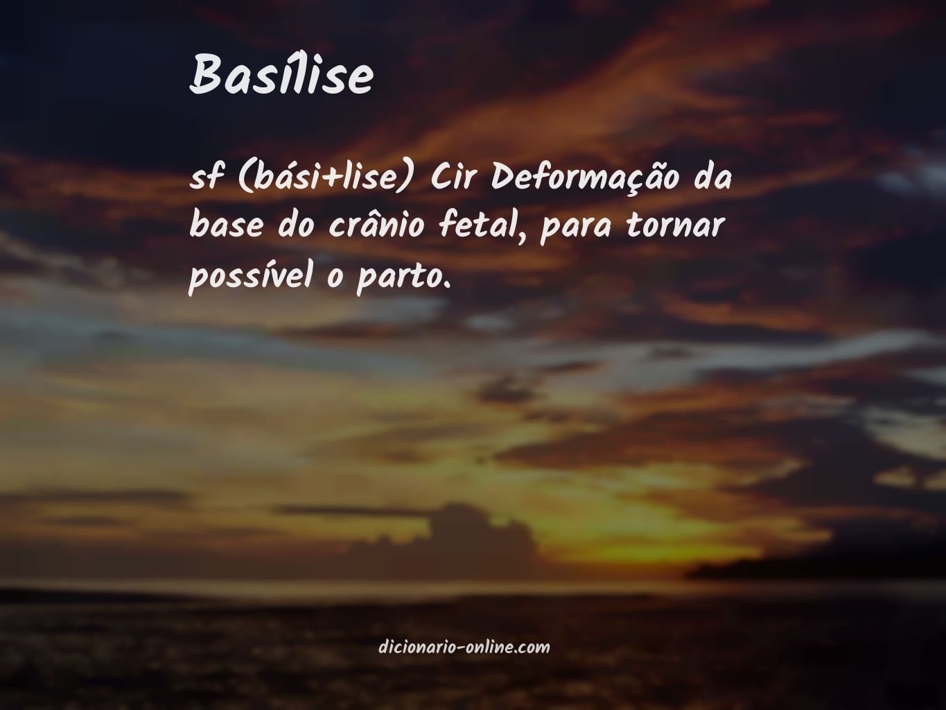 Significado de basílise