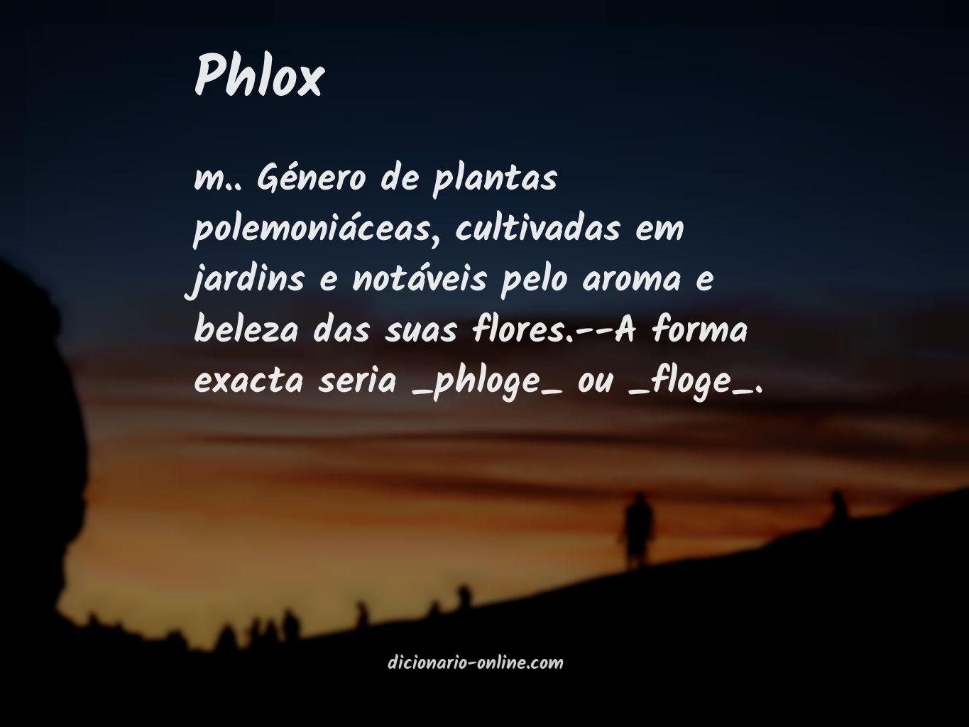 Significado de phlox
