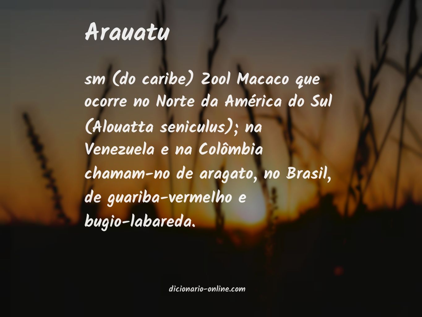 Significado de arauatu