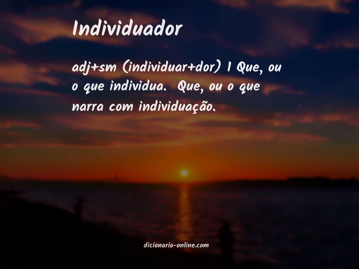 Significado de individuador