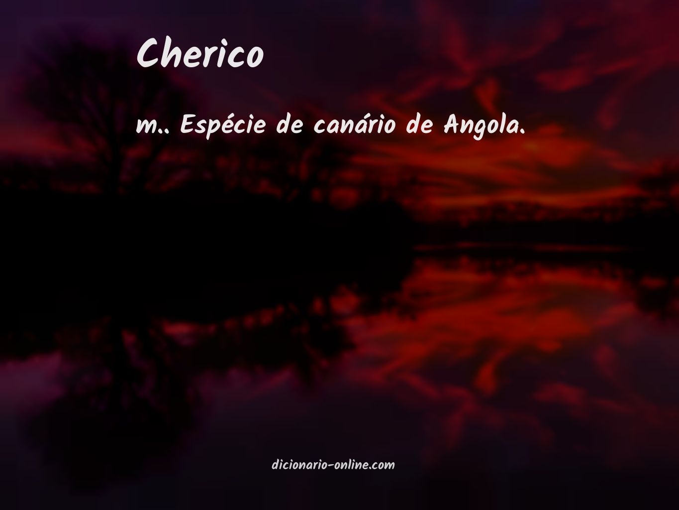 Significado de cherico