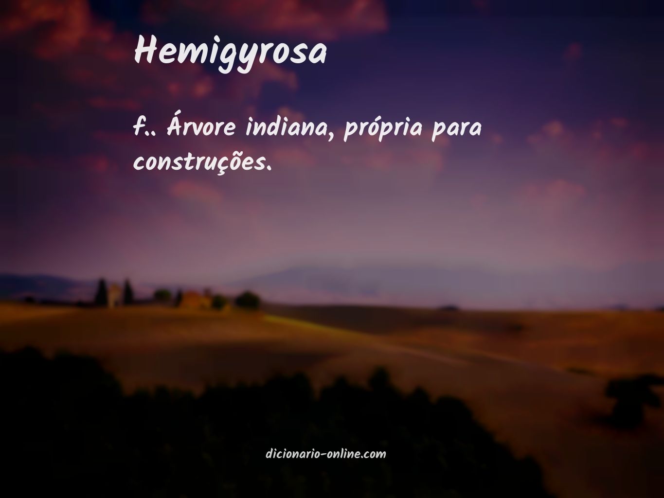 Significado de hemigyrosa