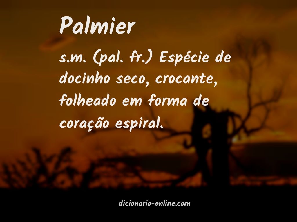 Significado de palmier