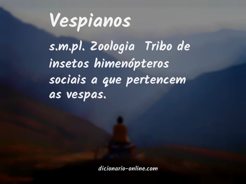 Significado de vespianos