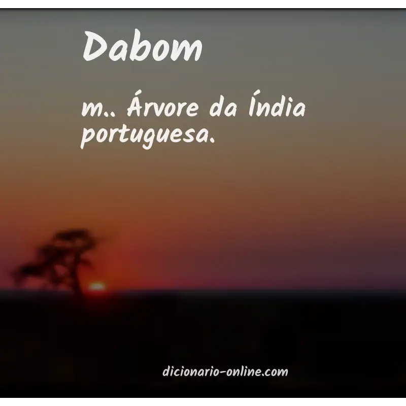 Significado de dabom