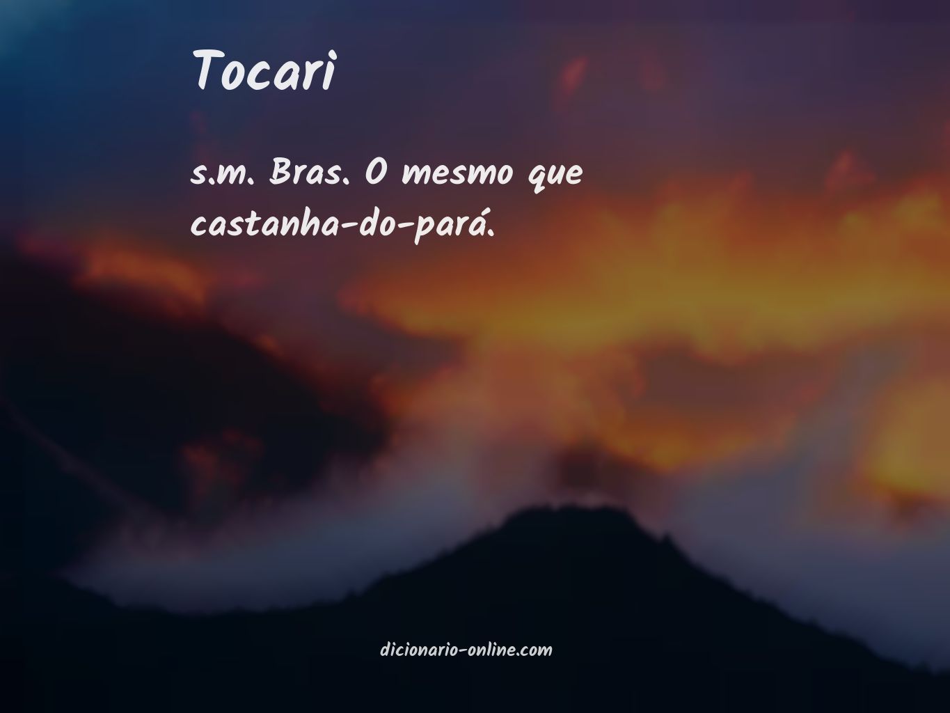 Significado de tocari