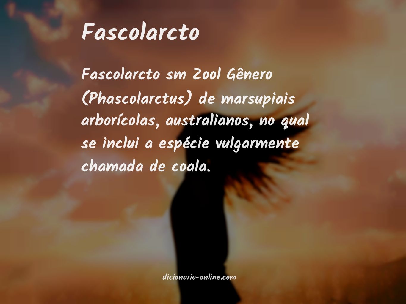 Significado de fascolarcto