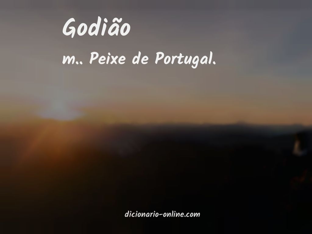 Significado de godião