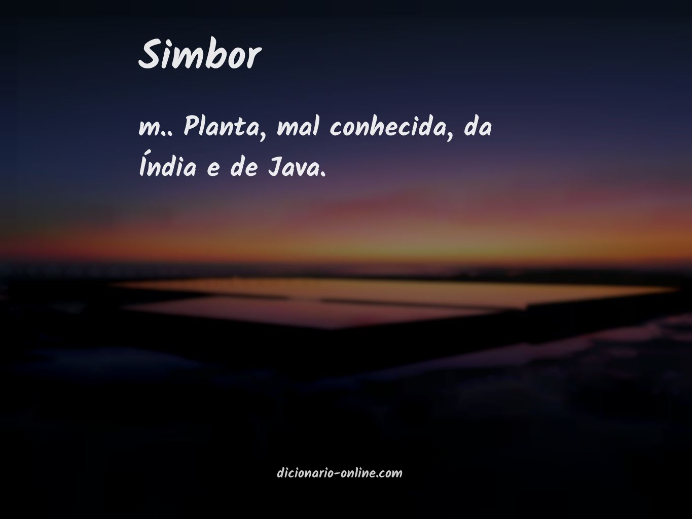 Significado de simbor