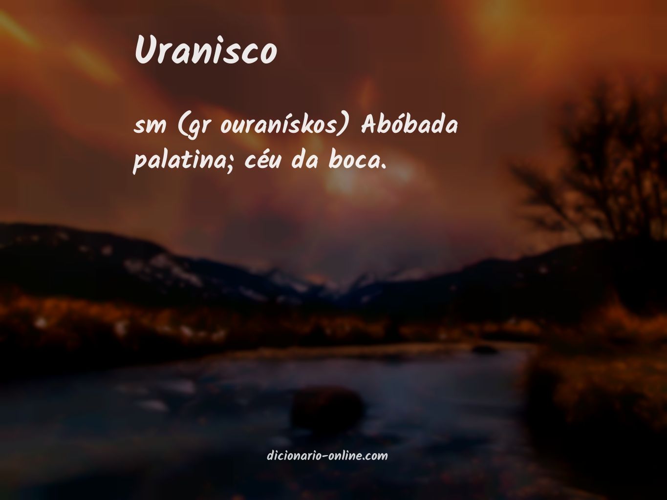 Significado de uranisco