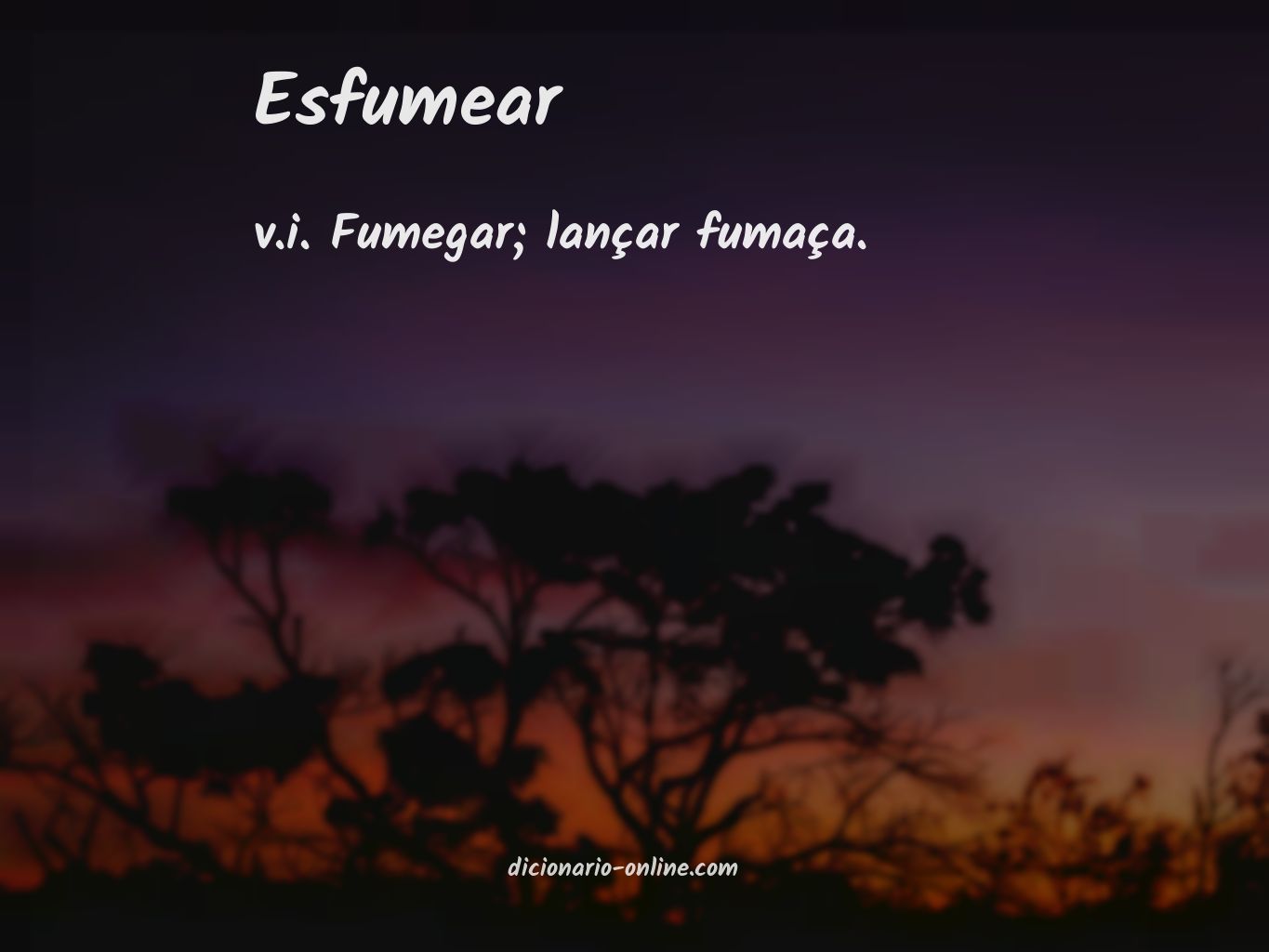 Significado de esfumear