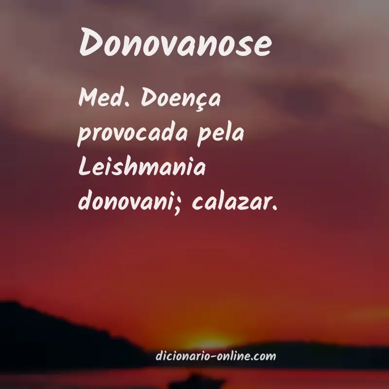 Significado de donovanose