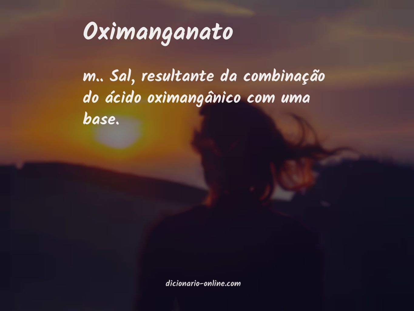 Significado de oximanganato