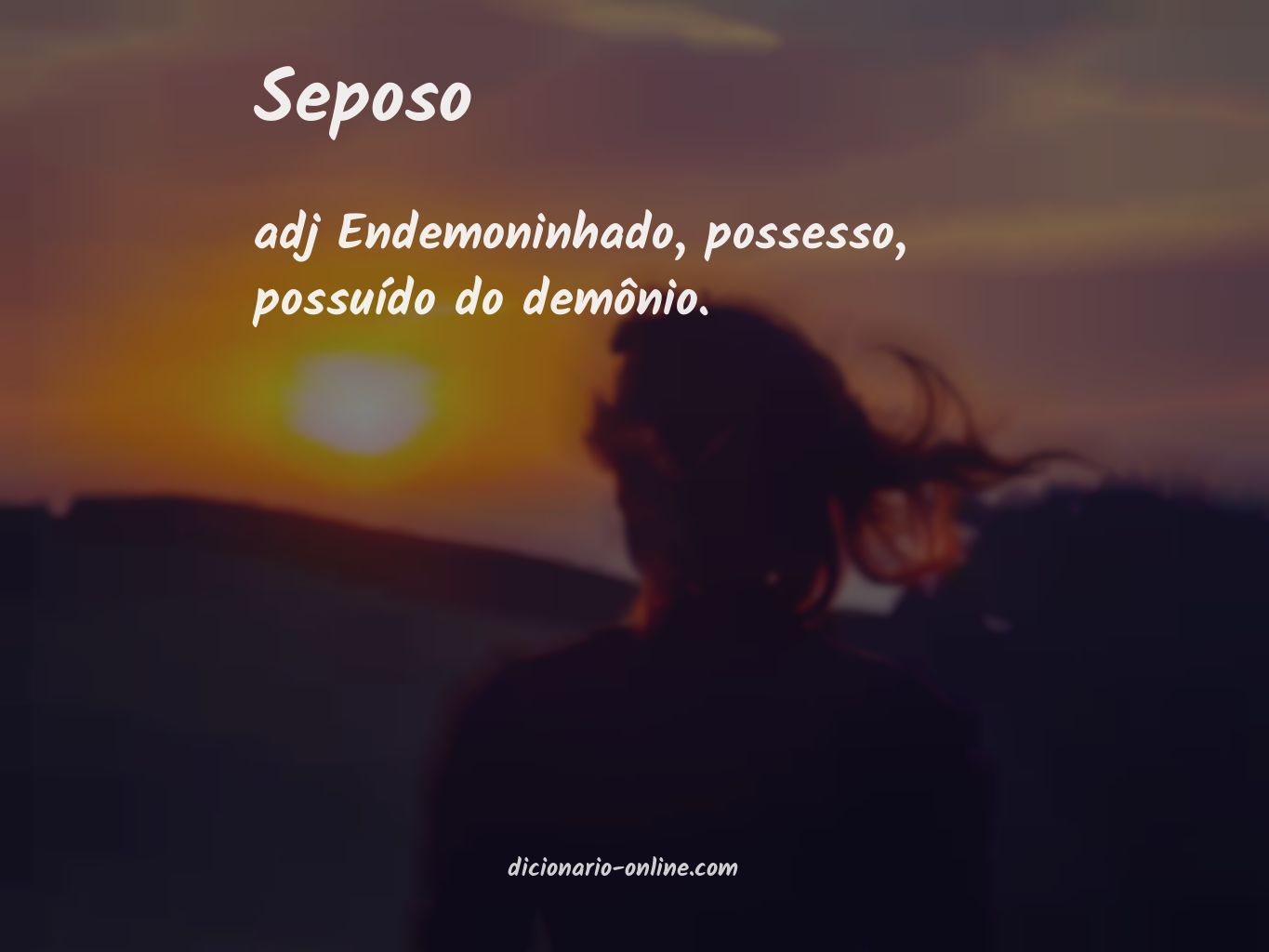 Significado de seposo