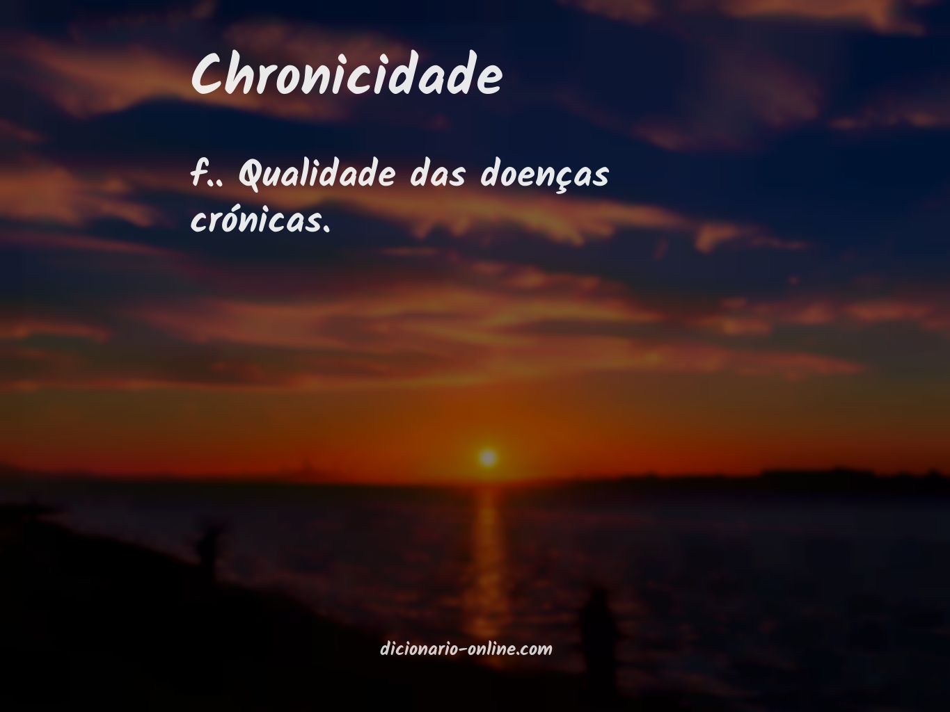 Significado de chronicidade