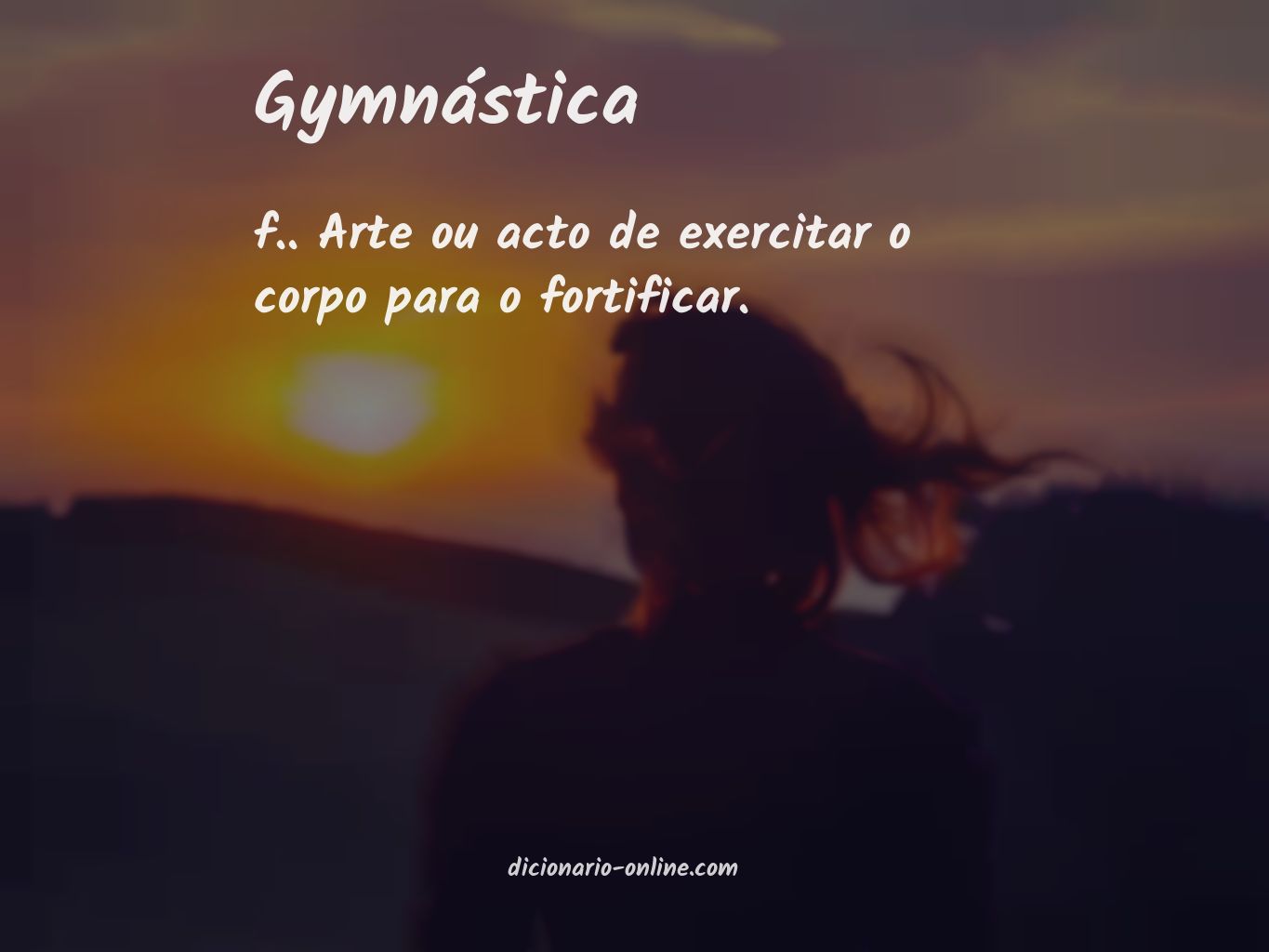 Significado de gymnástica