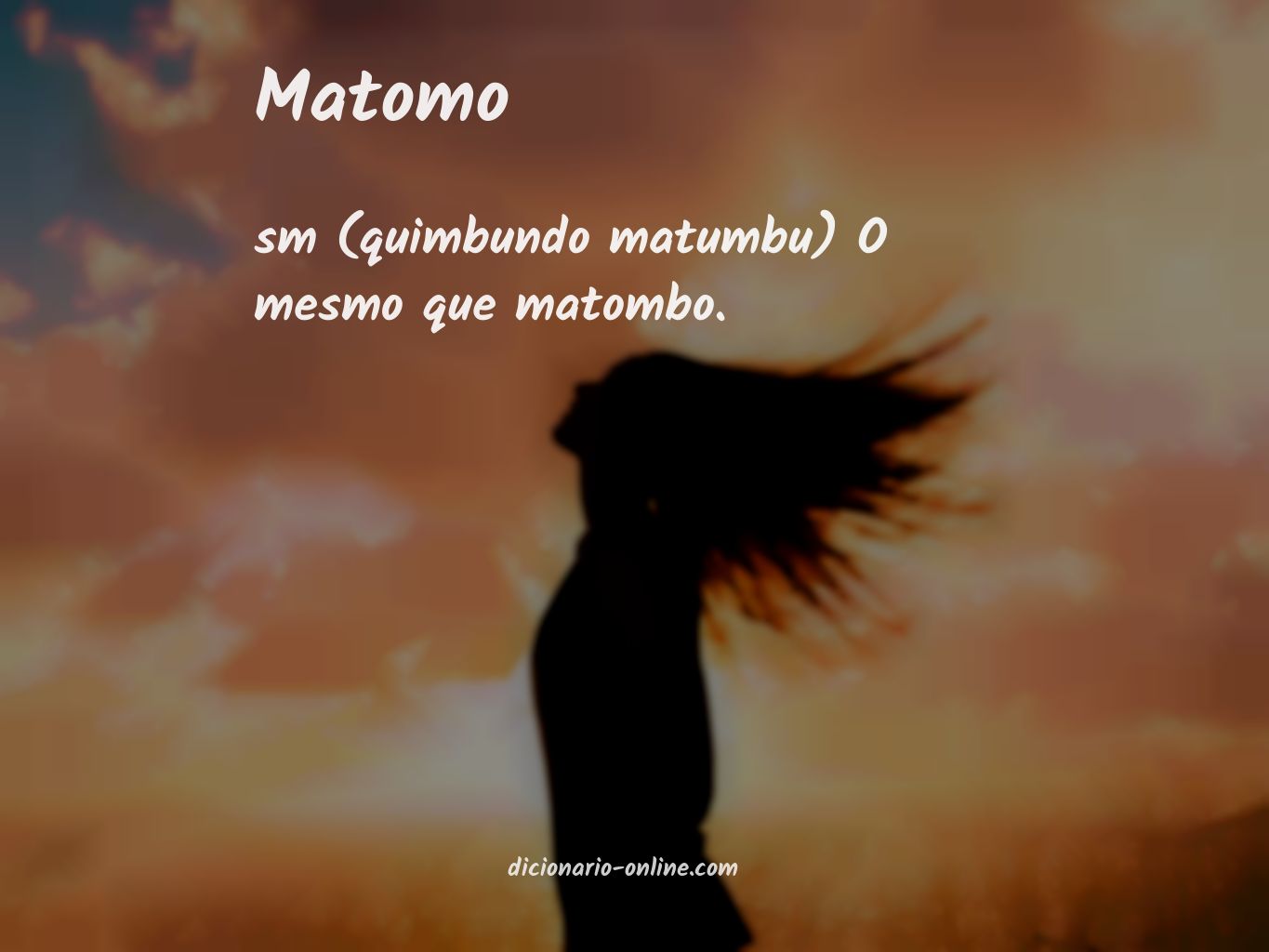 Significado de matomo