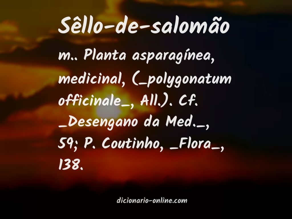 Significado de sêllo-de-salomão