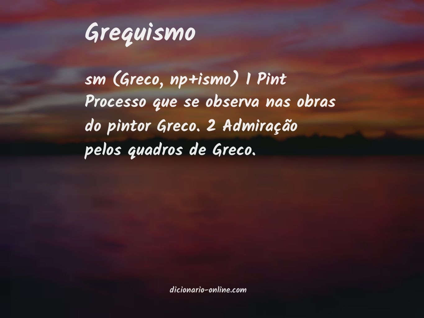 Significado de grequismo