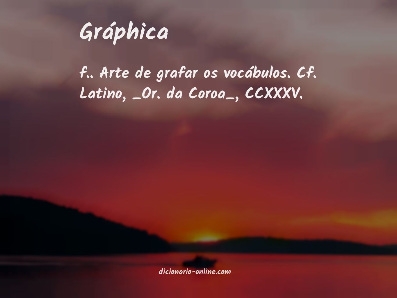 Significado de gráphica