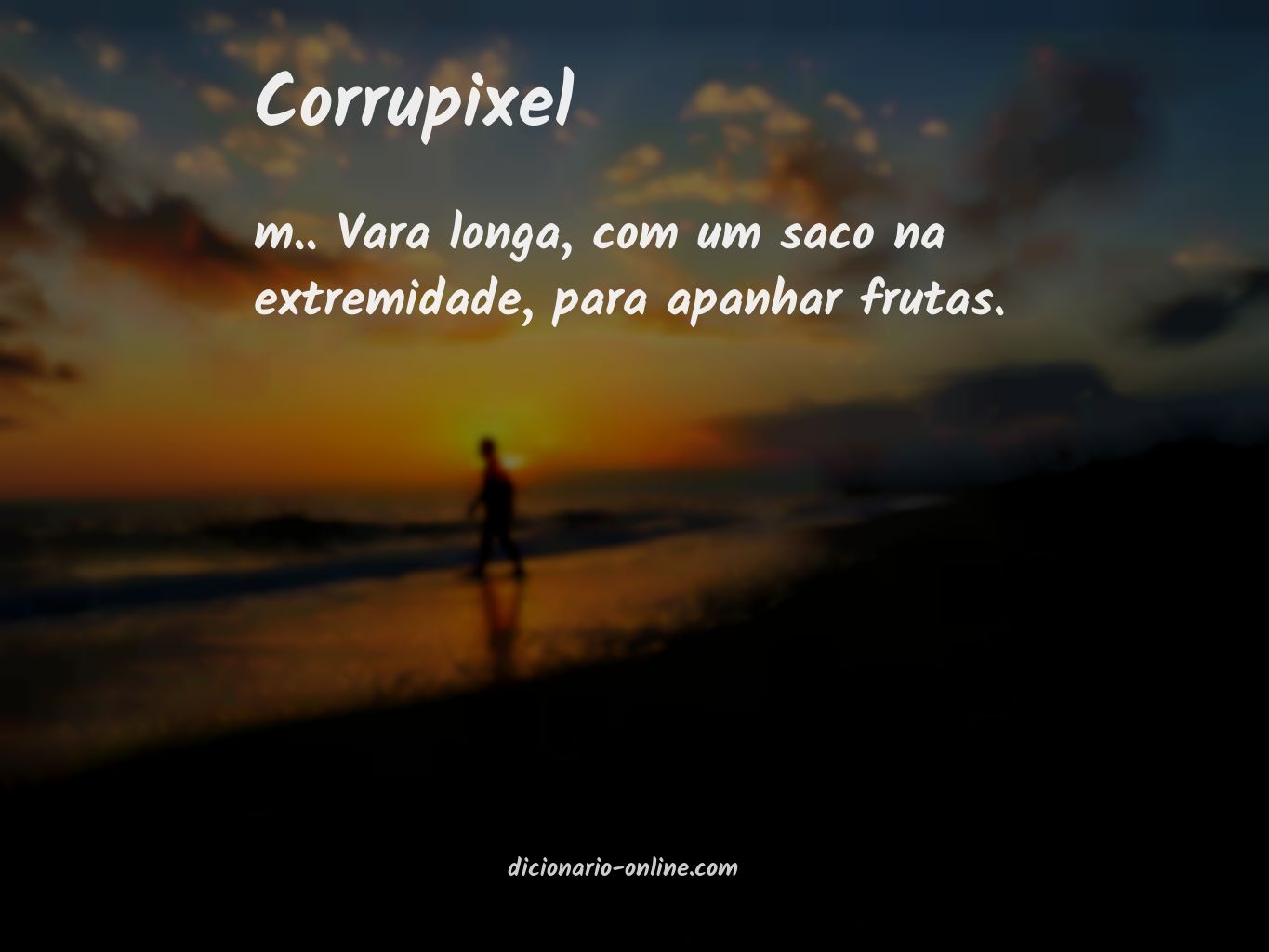 Significado de corrupixel