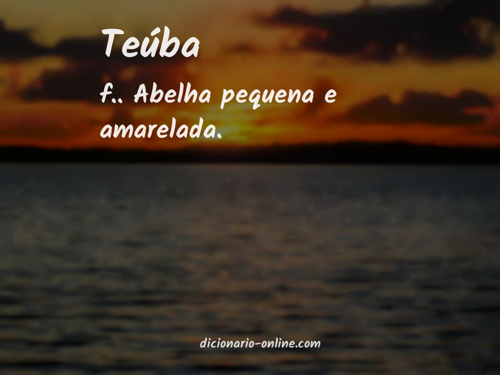 Significado de teúba