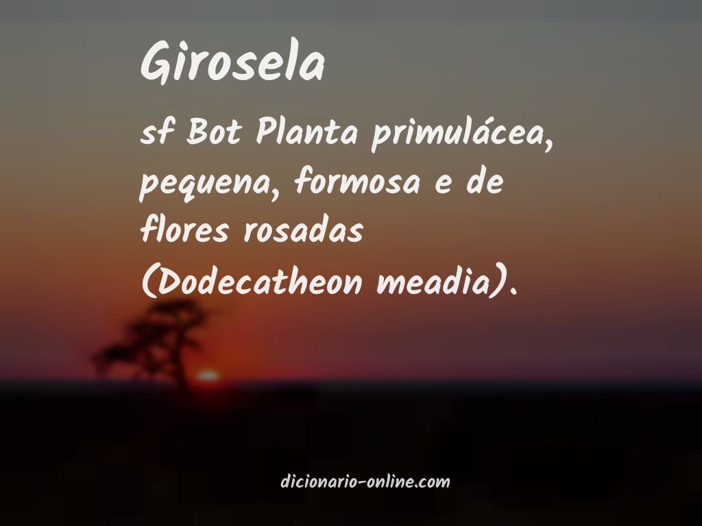 Significado de girosela