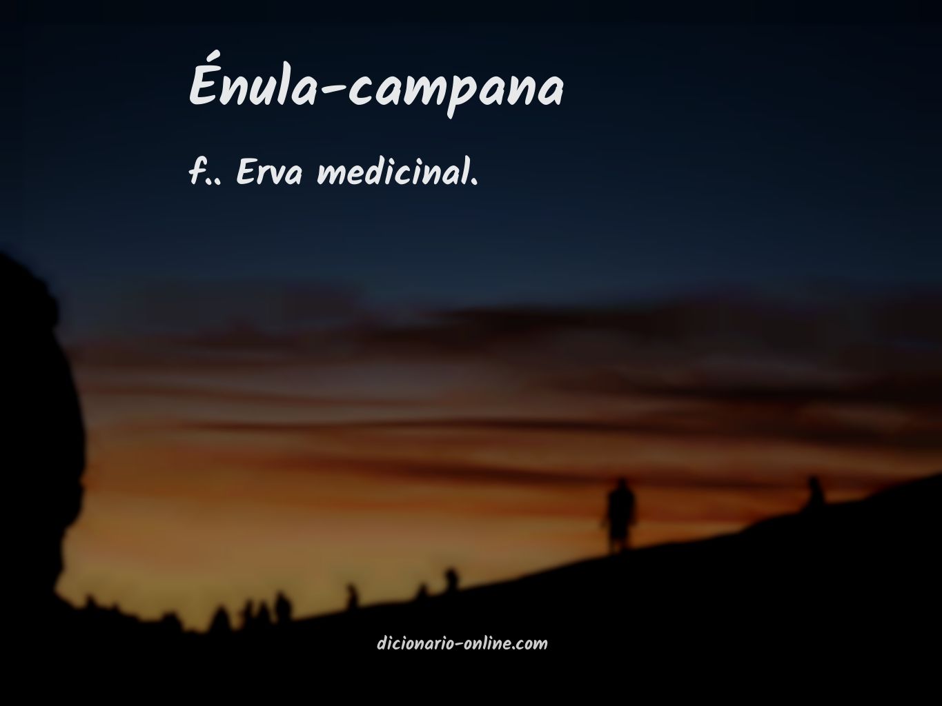 Significado de énula-campana