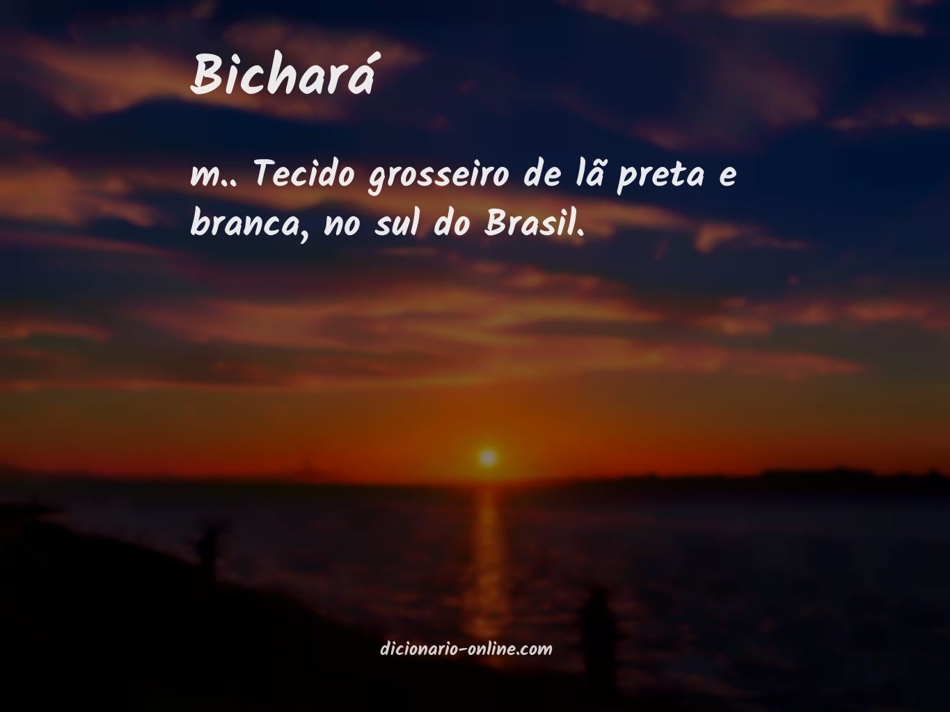 Significado de bichará