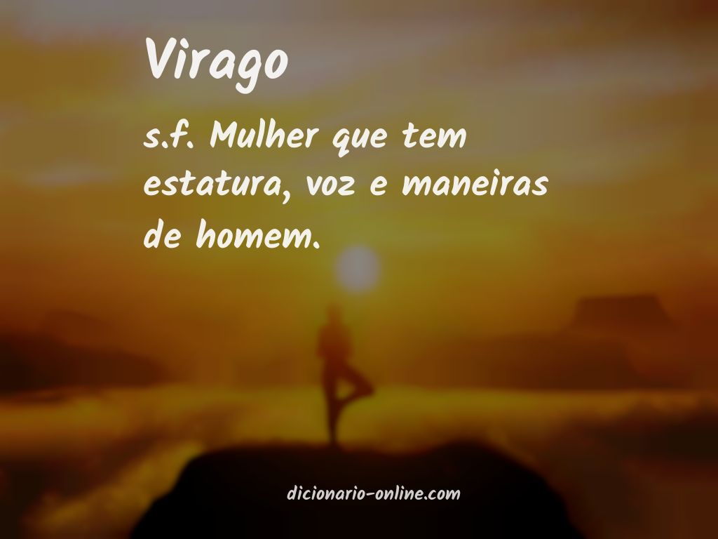 Significado de virago