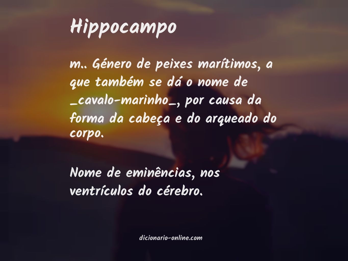 Significado de hippocampo