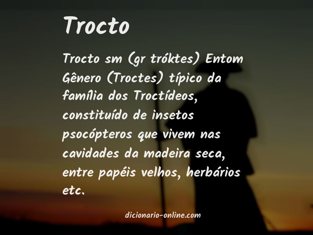 Significado de trocto