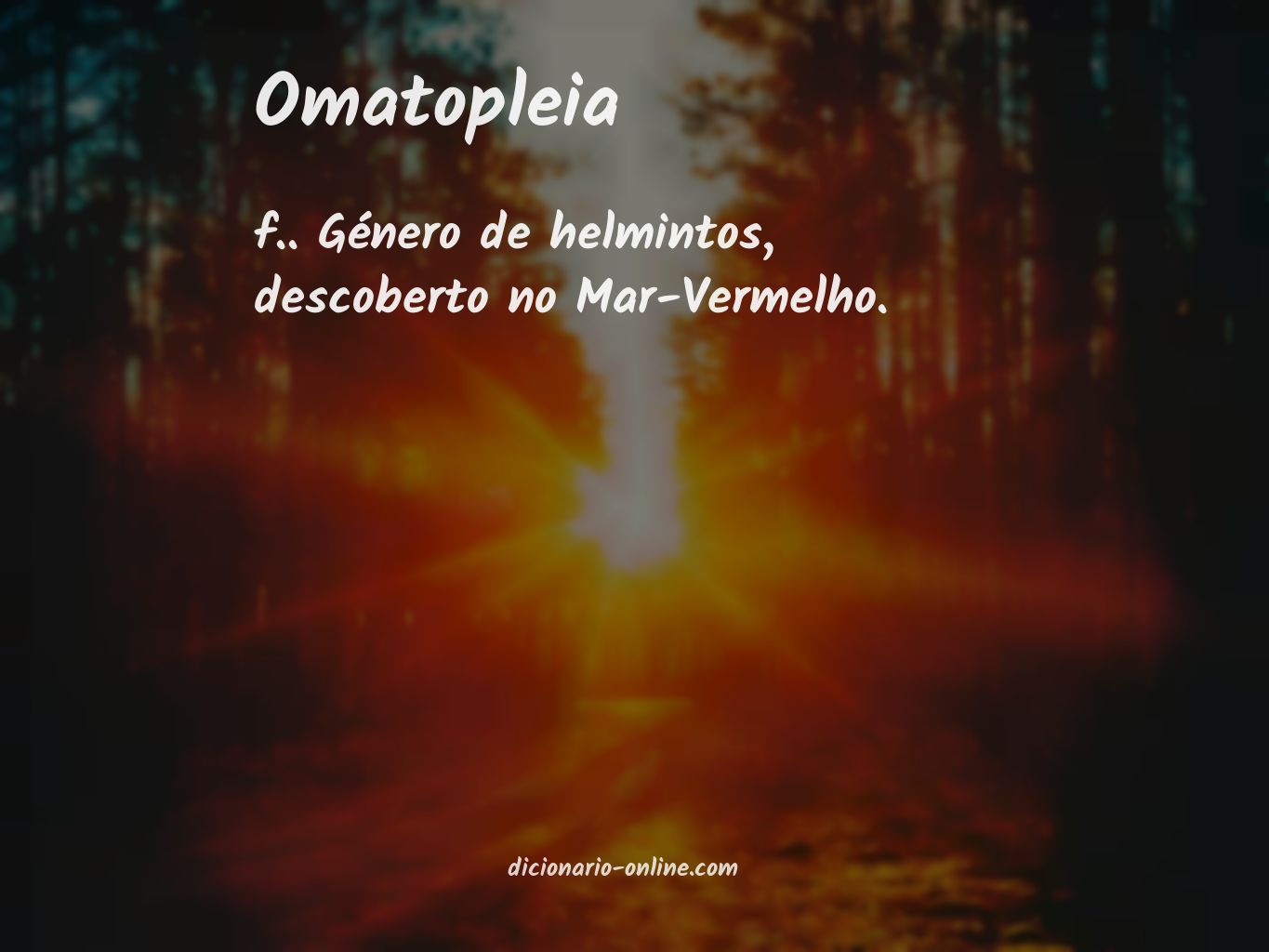 Significado de omatopleia