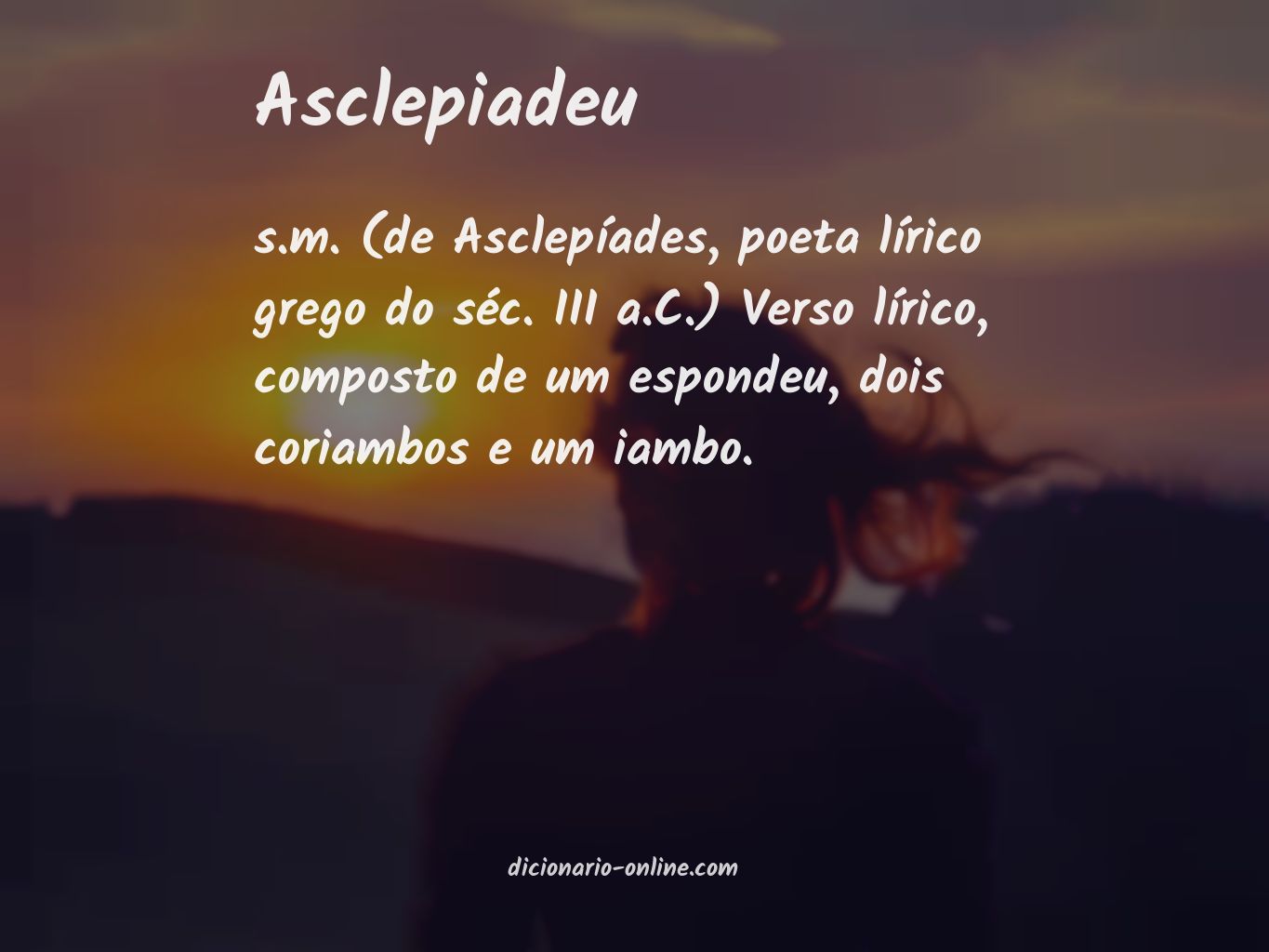 Significado de asclepiadeu