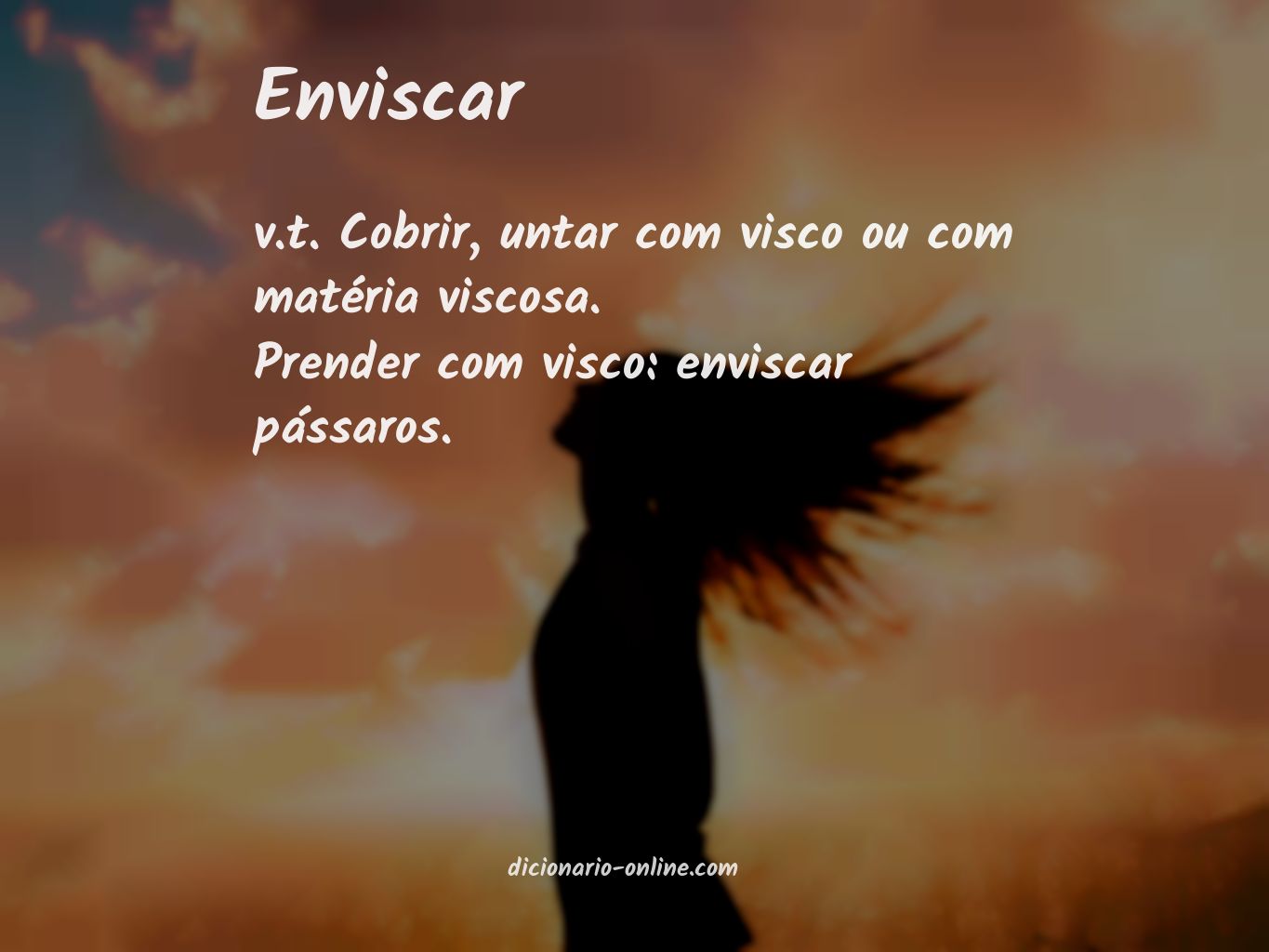 Significado de enviscar