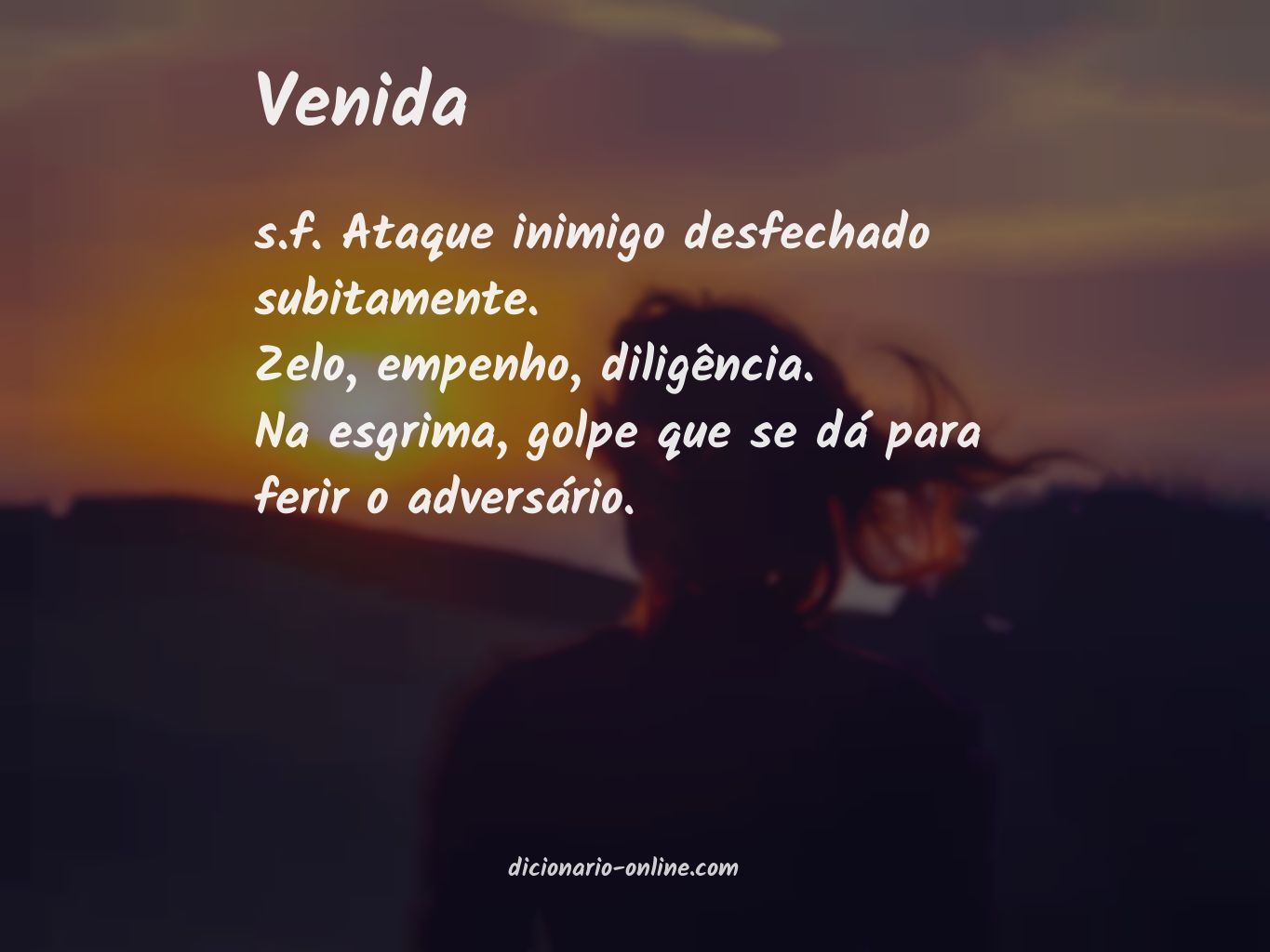 Significado de venida