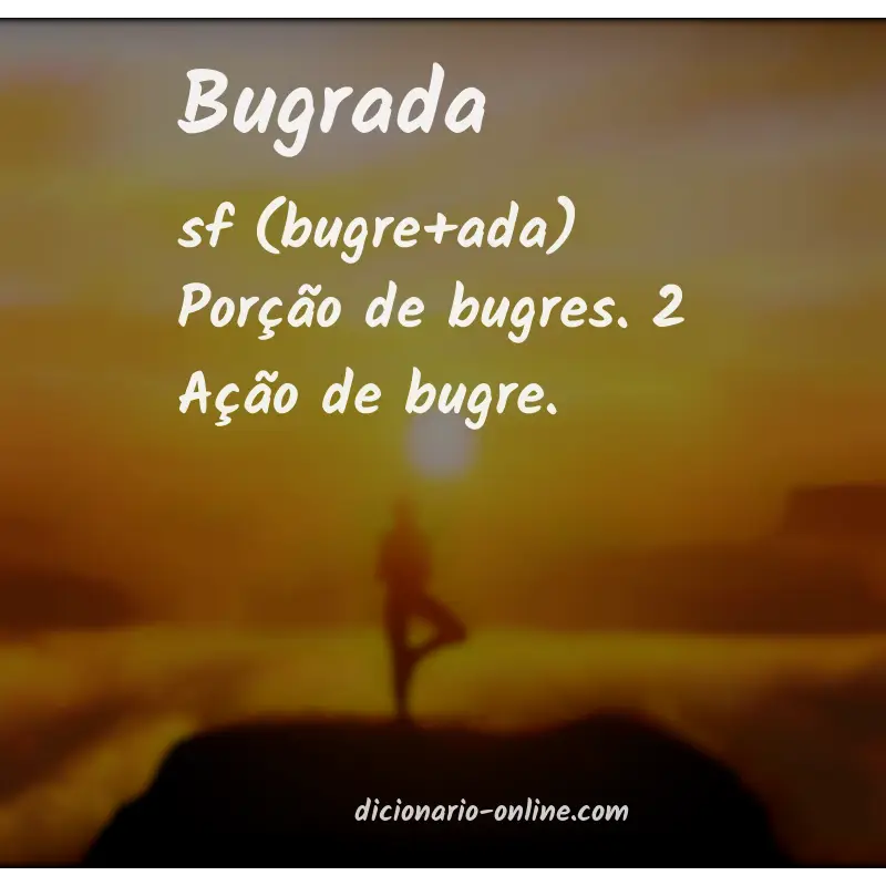 Significado de bugrada