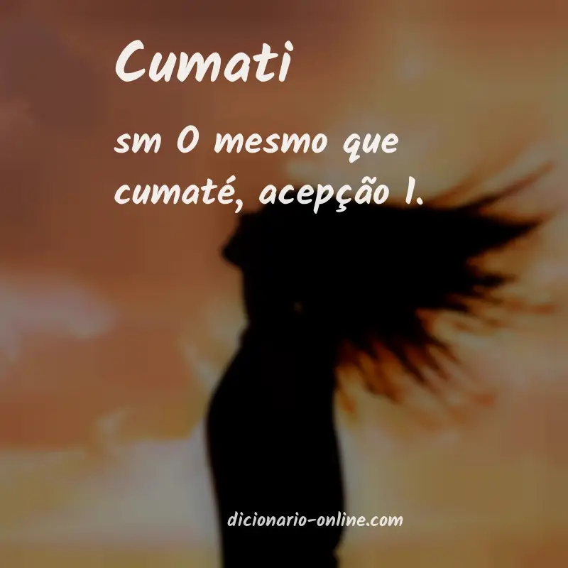 Significado de cumati