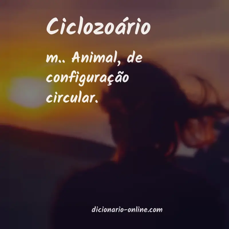 Significado de ciclozoário