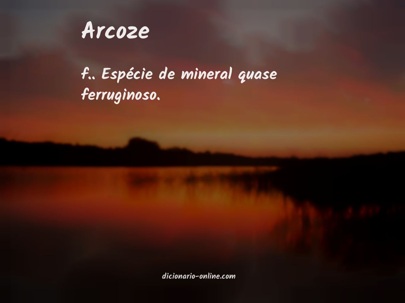 Significado de arcoze